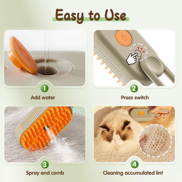 LumiVee Pet Hair Remover Comb: Quick & Easy Solution for Pet Hair